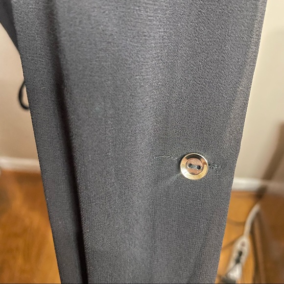 Liberty Love Chiffon Long Sleeve Tie- Front Waist Large Dress - Picture 8 of 12